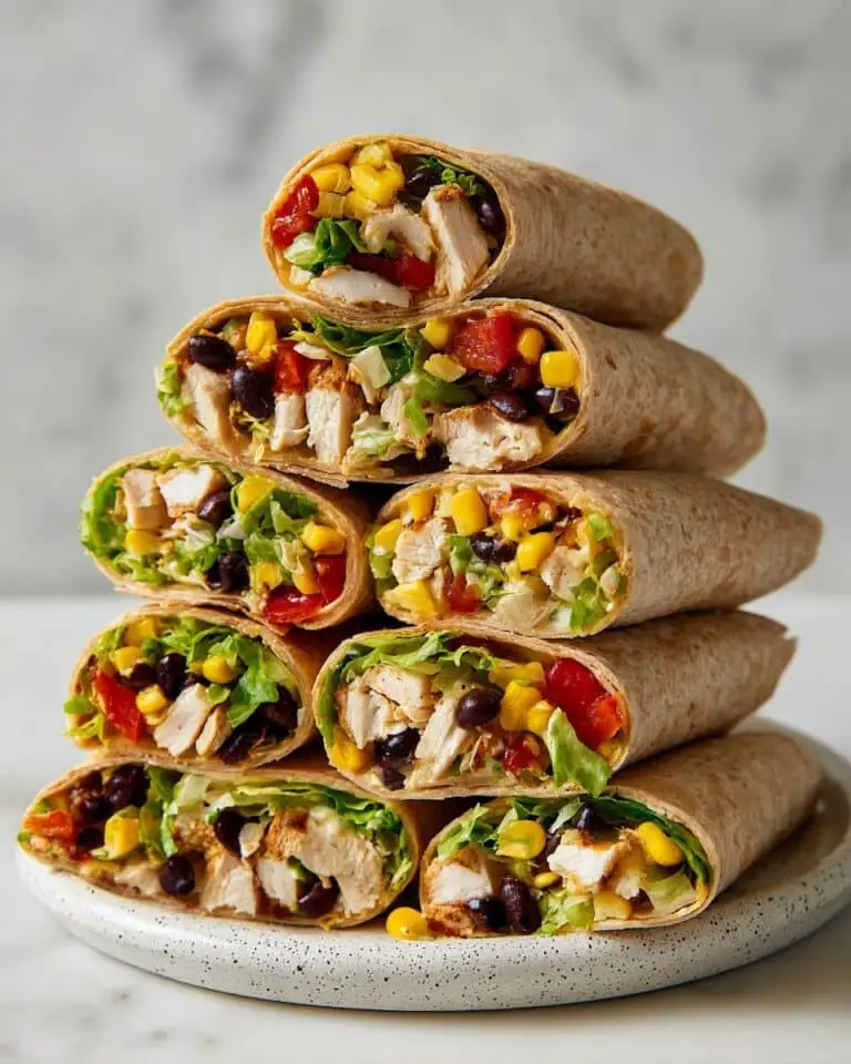 Southwest Chicken Wrap Recipe