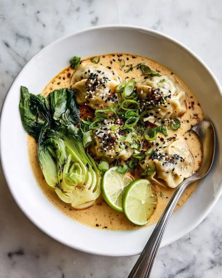 Coconut Curry Dumpling Soup Recipe