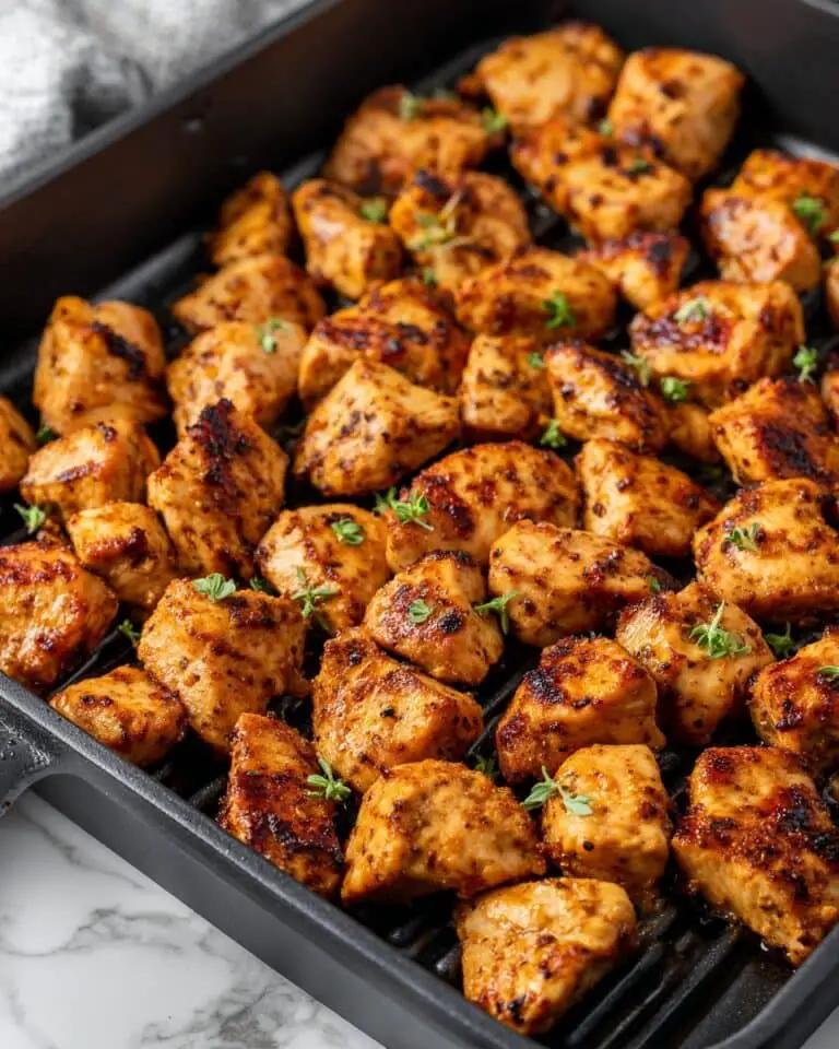 Crispy Air Fryer Taco-Seasoned Chicken Bites Recipe