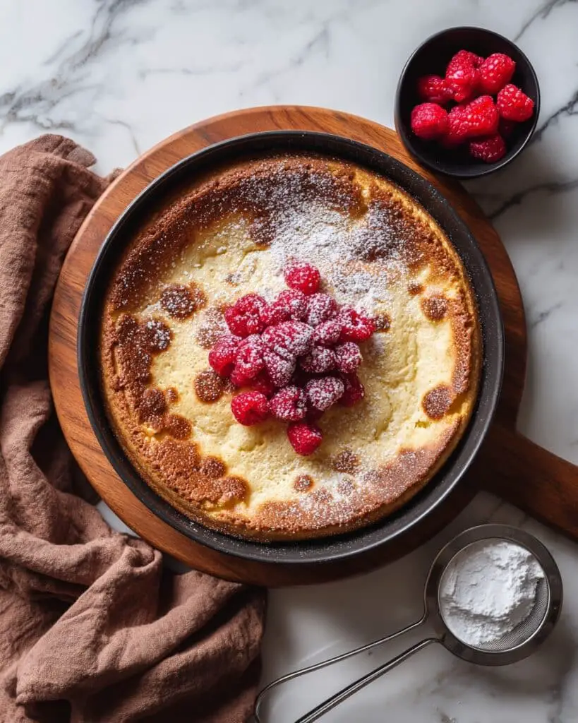 Farmers Cheese Cake with Raisins (Zapekanka) Recipe