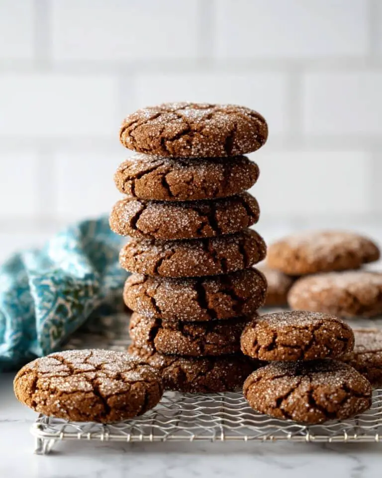 Chewy Molasses Cookies Recipe
