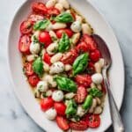 White Bean Caprese Salad Recipe
