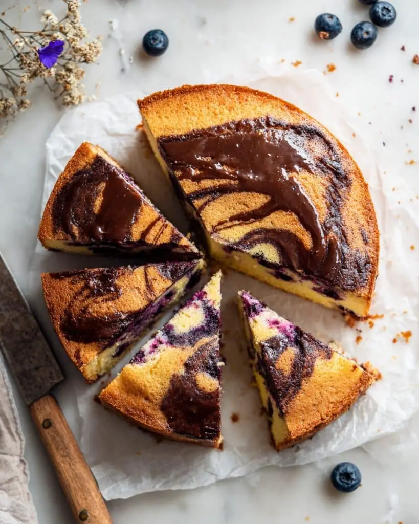 Blueberry Sour Cream Coffee Cake Recipe