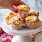 Fresh Strawberry Buttermilk Muffins Recipe