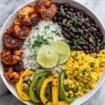 The Best Shrimp Fajita Bowls (30 Minutes, One-Pan) Recipe
