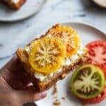 Open-Faced Brie and Tomato Sandwiches Recipe