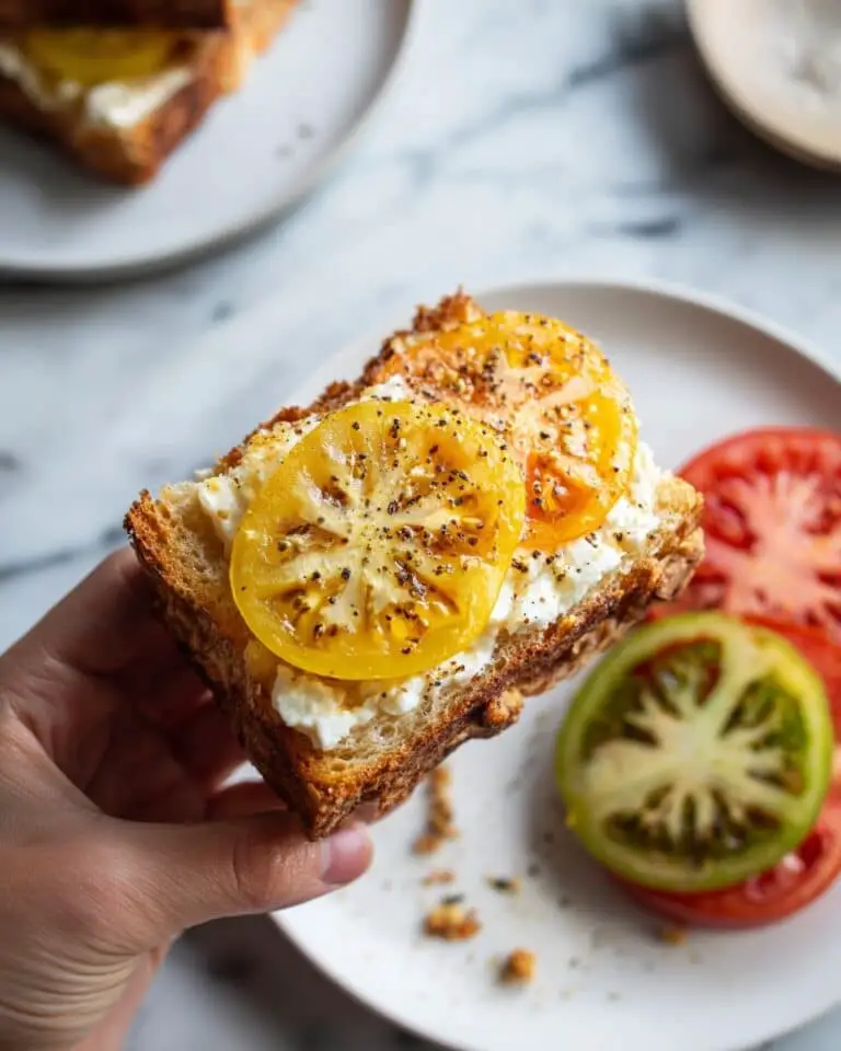 Open-Faced Brie and Tomato Sandwiches Recipe