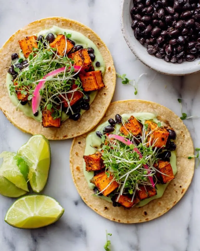 Avocado Sweet Potato Tacos Recipe