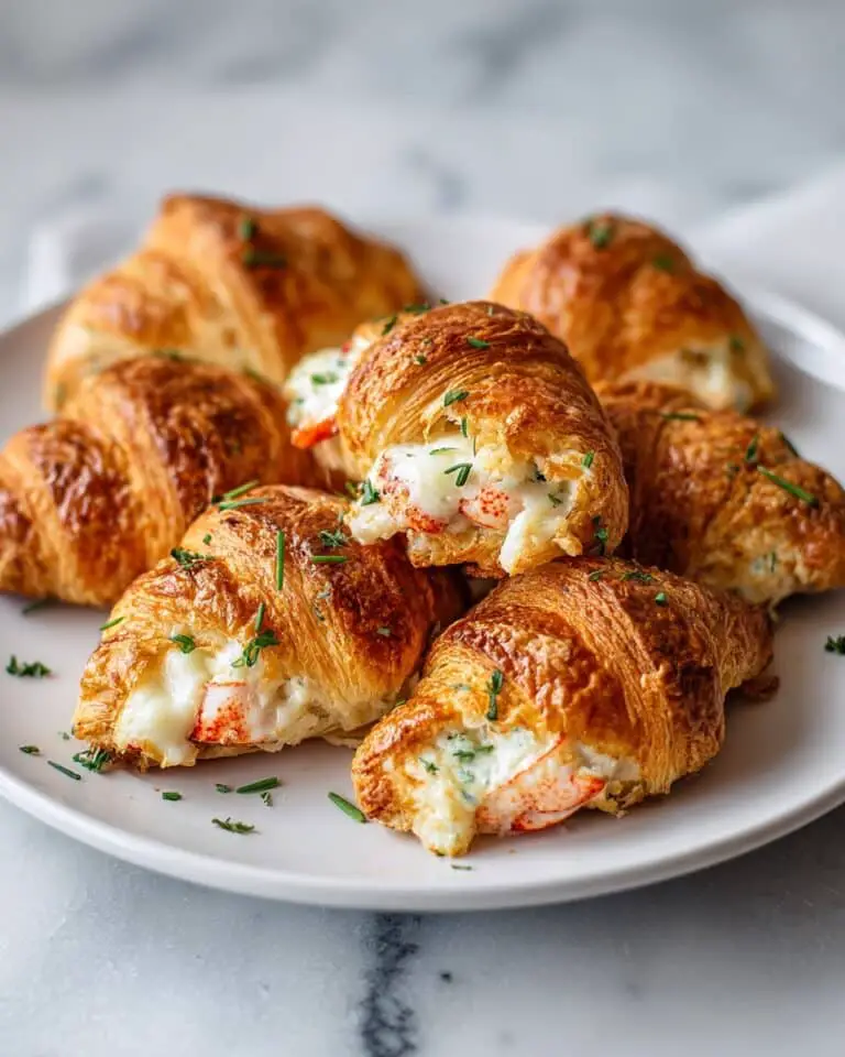 Indulgent Lobster and Brie Crescent Bundles Recipe