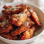 Irresistible Garlic Parmesan Crispy Chicken Wings: A Flavor Explosion Recipe