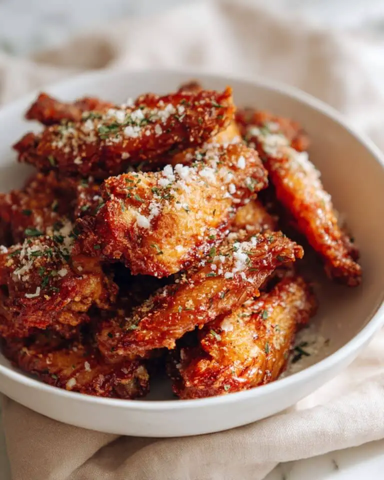 Irresistible Garlic Parmesan Crispy Chicken Wings: A Flavor Explosion Recipe