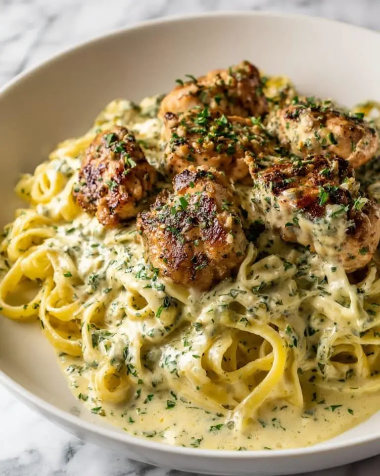 Creamy Garlic Parmesan Chicken Linguine Recipe