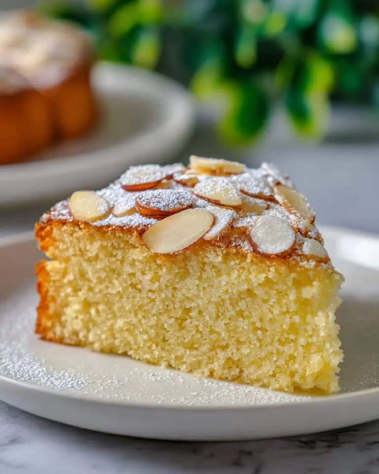 One-Bowl Almond Ricotta Coffee Cake Recipe