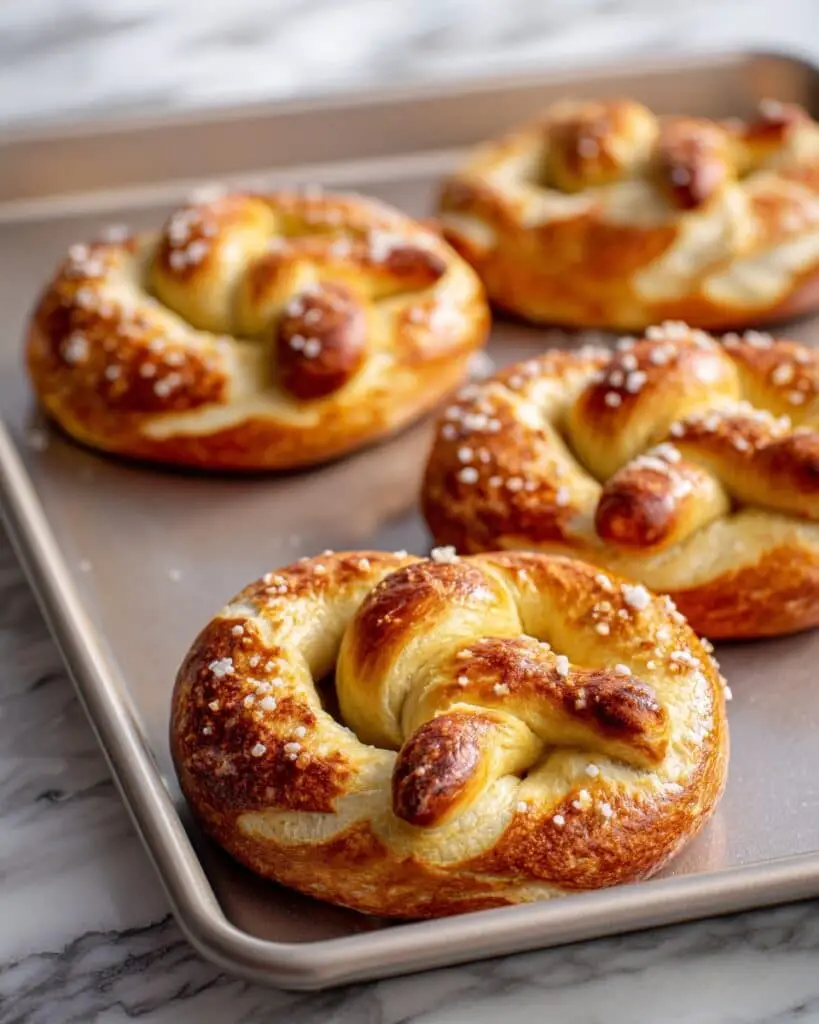 Cheese-Stuffed Pretzel Recipe