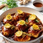 Orange Ginger Chicken Thighs Recipe