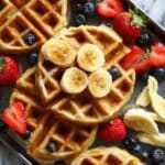Easy Banana Waffles Recipe