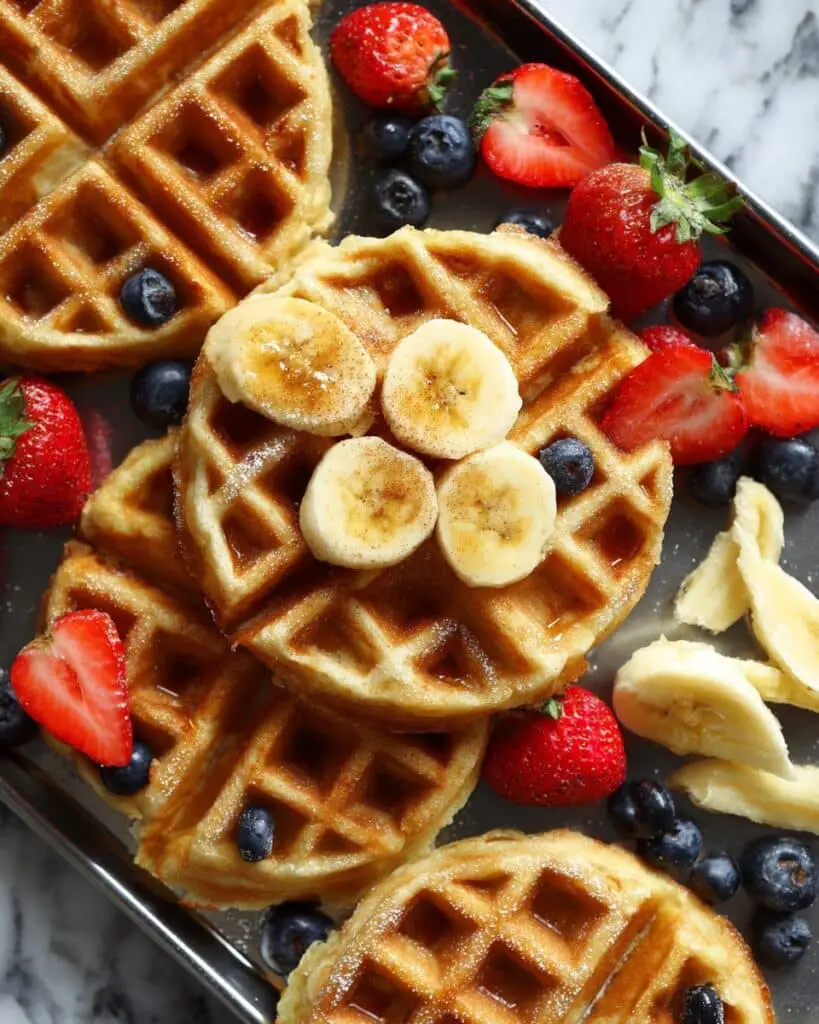 Easy Banana Waffles Recipe