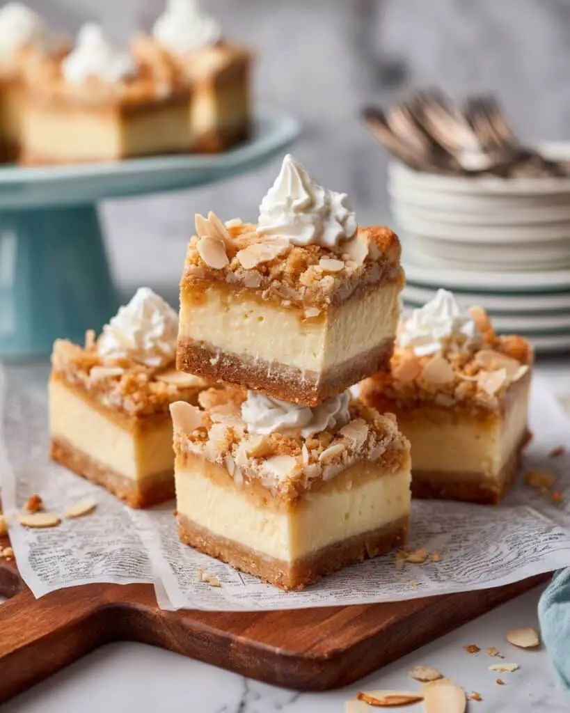 Apple Streusel Cheesecake (Tray Bake) Recipe