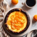 Mandarin Oranges Basque Cheesecake Recipe