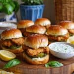 Hot Honey Fried Chicken Sliders with Candied Jalapenos Recipe