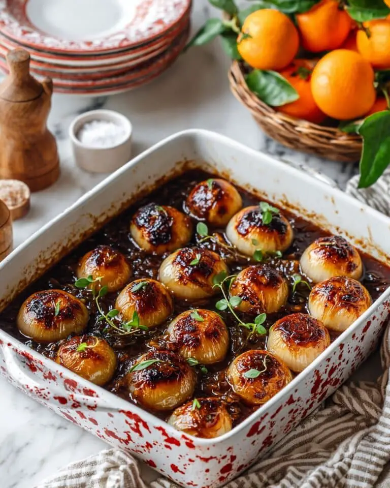 Balsamic Roasted Onions Recipe