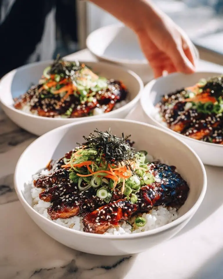 Spicy Hot Honey Chicken Bowls Recipe