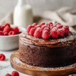 Gluten-Free Raspberry Chocolate Layer Cake Recipe
