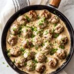 Homemade Swedish Meatballs in Creamy Gravy Recipe