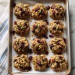 Quinoa Breakfast Cookies with Carrots and Cranberries Recipe