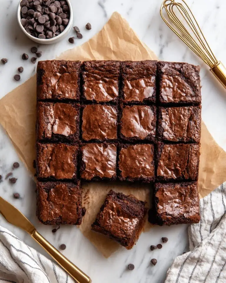 Fudgy Homemade Brownies from Scratch Recipe