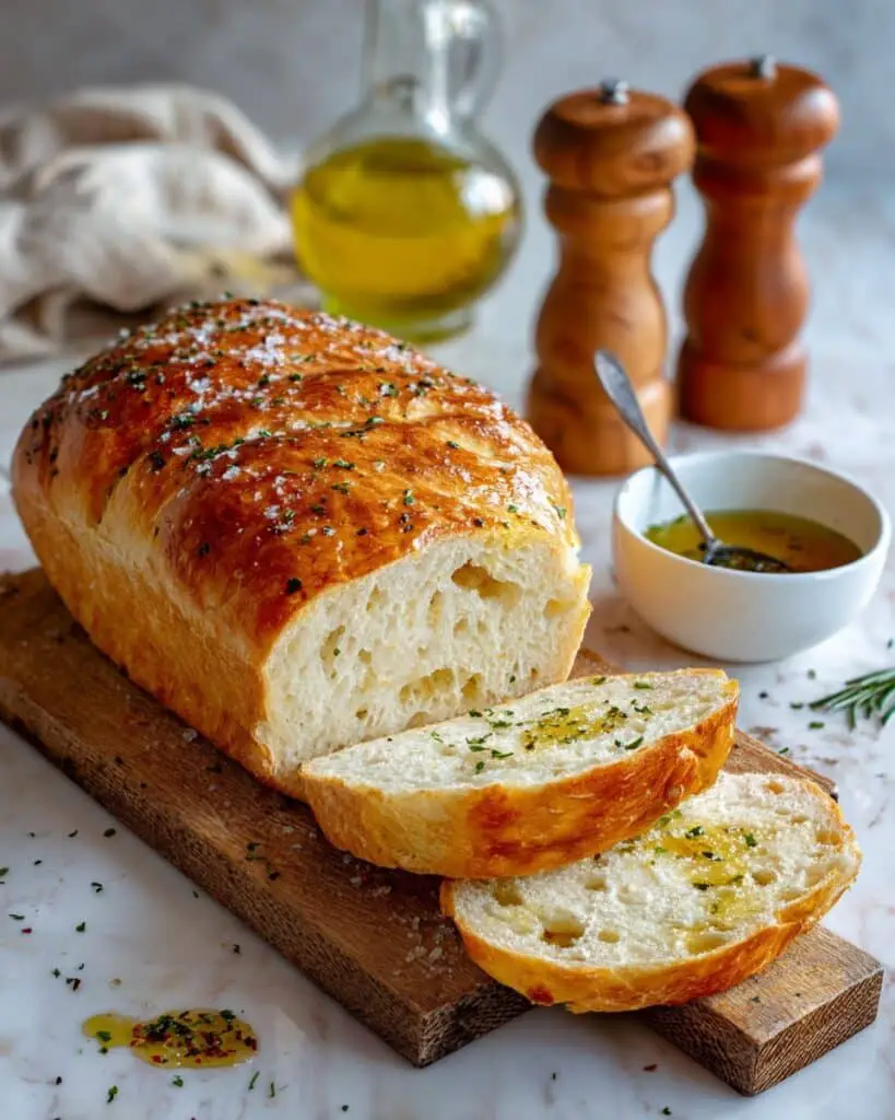 Irresistible Homemade Bread Dipping Oil with Garlic and Herbs Recipe
