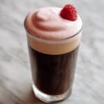 Vanilla Raspberry Cold Foam Iced Coffee Recipe