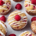 Easy Raspberry Muffins with Streusel Topping Recipe