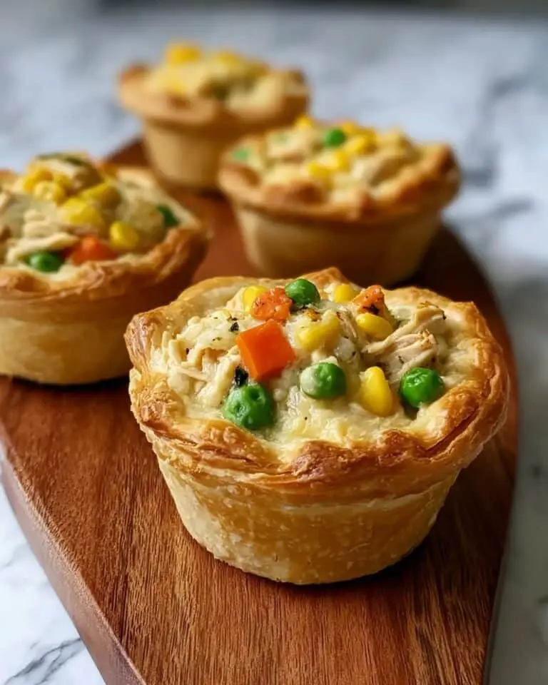 Chicken Pot Pie Muffins Recipe