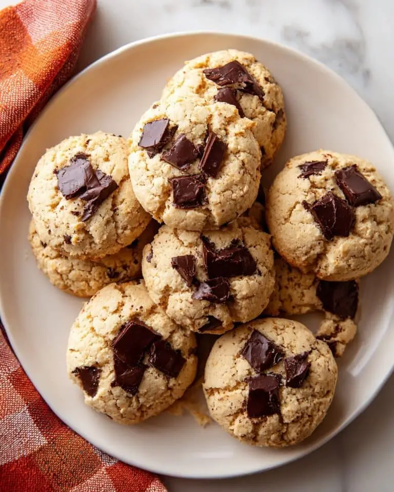 Almond Flour Chocolate Chip Cookies Recipe