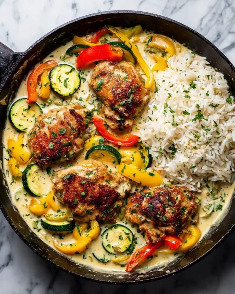 Creamy Garlic Herb Chicken Dinner Recipe