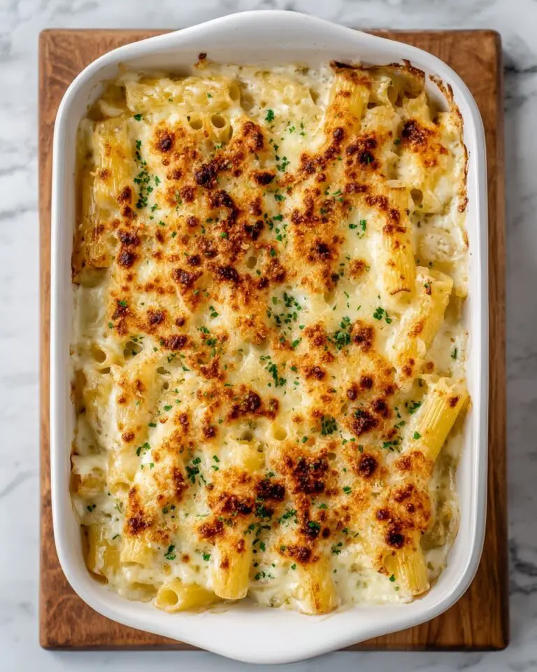 Chicken Alfredo Pasta Bake Recipe