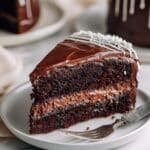Chocolate Fudge Loaf with Rich Chocolate Ganache Recipe