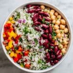 Three Bean Wild Rice Salad Recipe