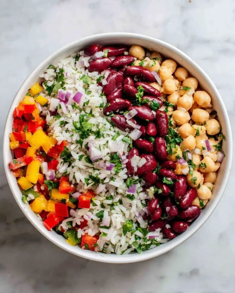 Three Bean Wild Rice Salad Recipe