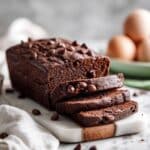 Double Dark Chocolate Zucchini Bread Recipe