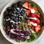 Superfood Berry Lemon Herb Salad Recipe