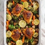 Sheet Pan Rosemary Lime Chicken and Veggies Recipe