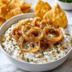 Homemade Caramelized Onion Dip with Fresh Herbs Recipe