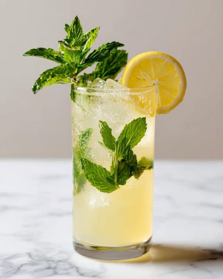Mint Lemonade Mocktail Recipe