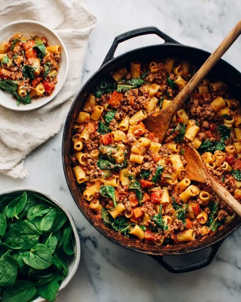 Ground Beef Pasta Soup Recipe