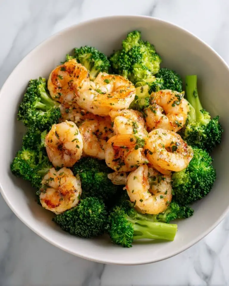 Sizzling Garlic Butter Shrimp and Broccoli Recipe
