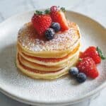 Cottage Cheese Pancakes with Crispy Edges and Melty Center Recipe