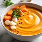Spicy Butternut Squash and Sweet Potato Soup Recipe