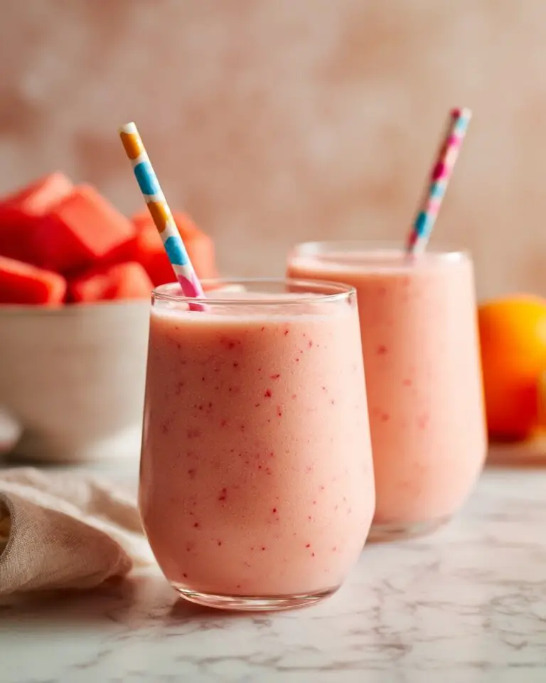 Watermelon Banana Smoothie Recipe